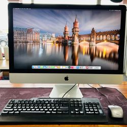 Apple iMac 27” 5K Retina 3Ghz 6CORE i5 24GB RAM 256GB SSD Radeon Pro 570x 4GB Graphics Video/Photo Editing