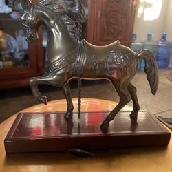 Brass Carousel Horse