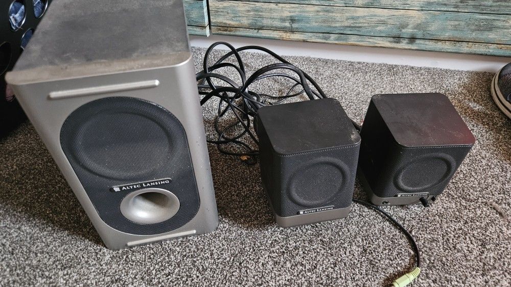 Alter Lansing Computer Sub Speaker System 