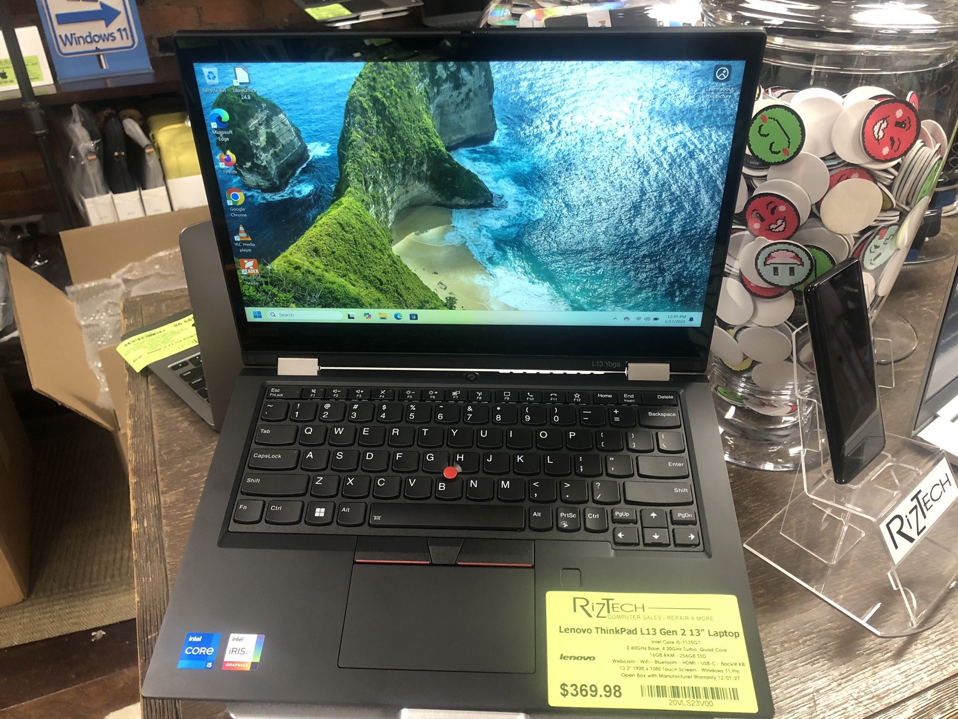 **Lenovo ThinkPad L13 Gen 2 13" Laptop - $369.98**