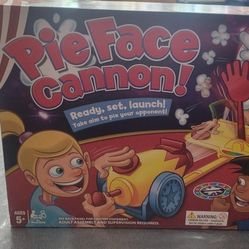 Game, Pie Face Cannon!