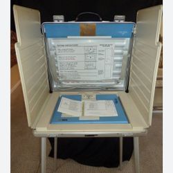 Voting Machine 2000 Presidential Election 