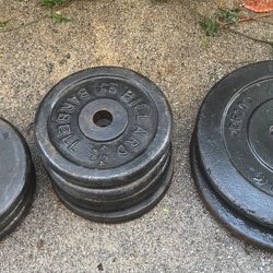 10lb and 25lb Weights