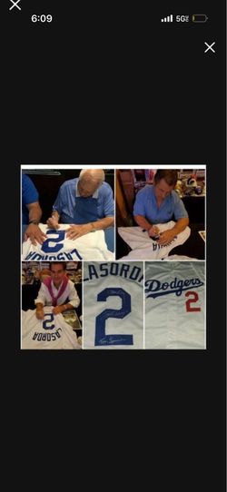 Dodgers Legends Autograph Jersey