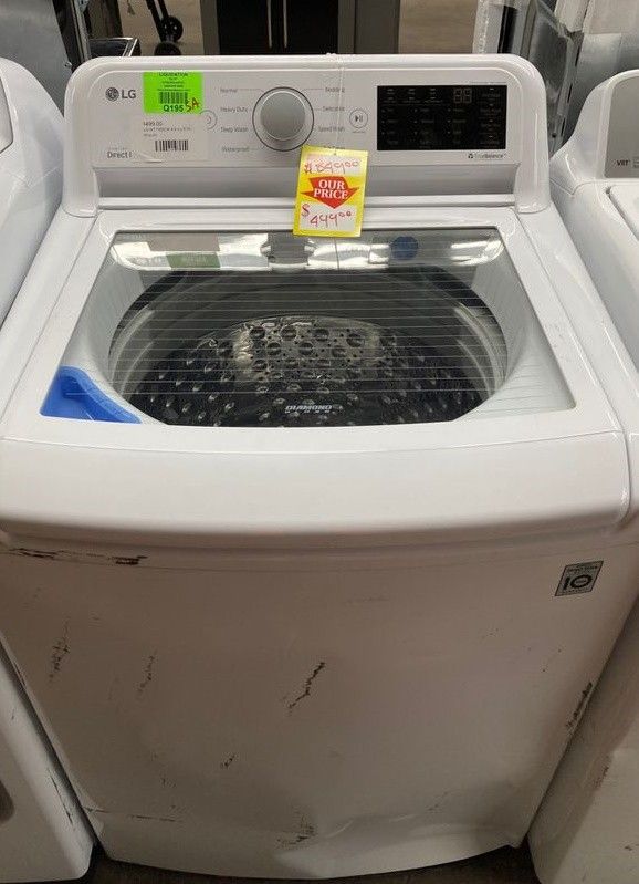 LG washer WTW 4.5 ft.³