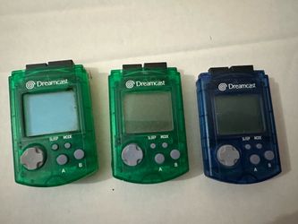 Sega Dreamcast Visual Memory Units (VMUs)