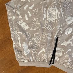 MENS XL NIKE RUNNING SHORTS 7in AIR NATHAN BELL GREY WHITE AT7807 033