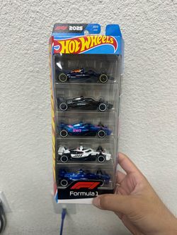 Hotwheels F1 5 pack