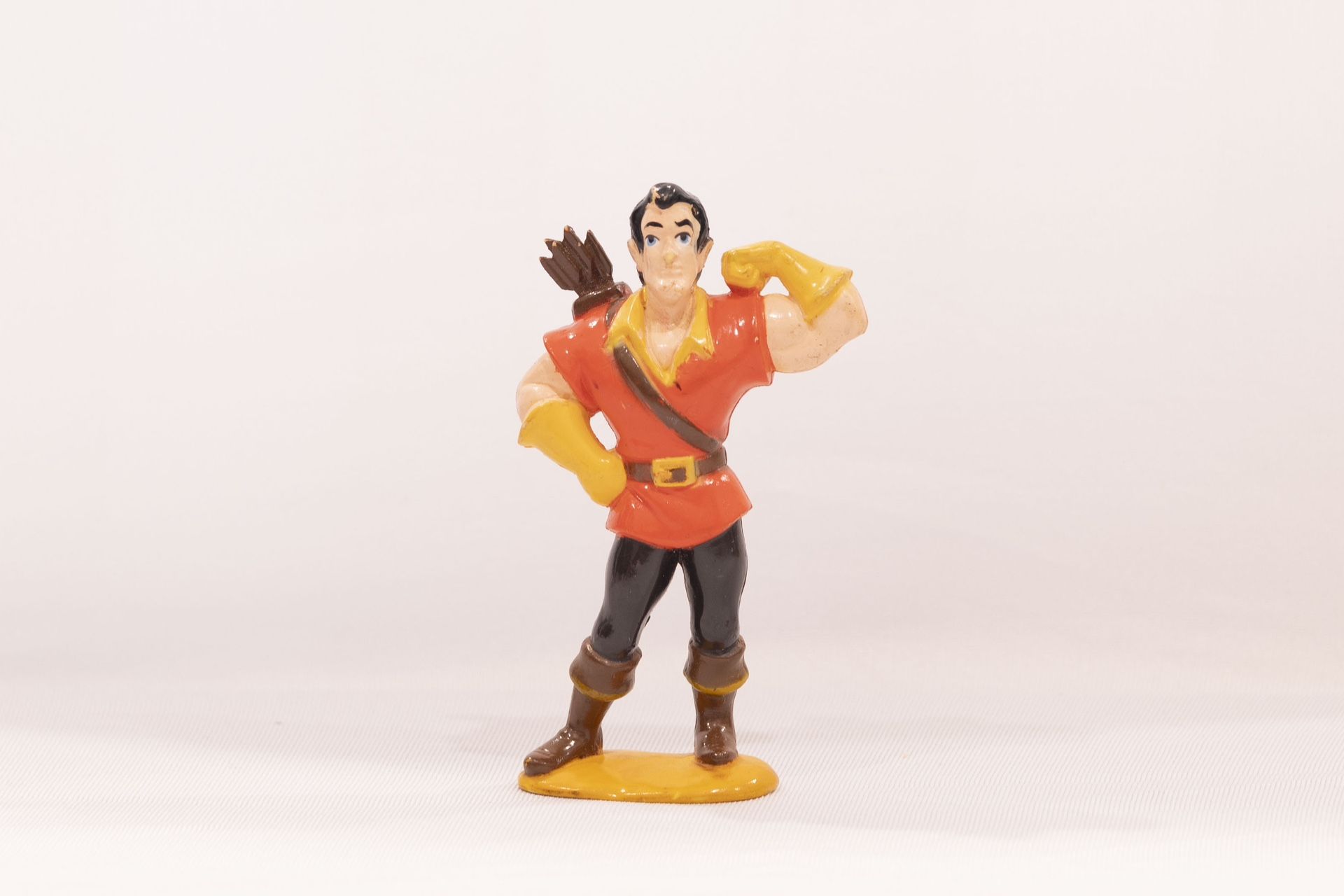 Disney Beauty and the Beast Gaston 3” Tall PVC