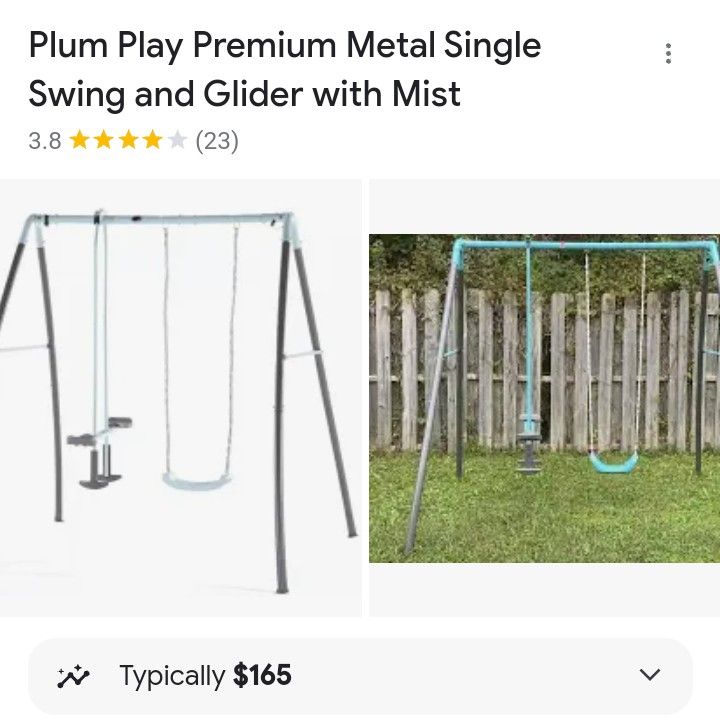 New Swing Set 