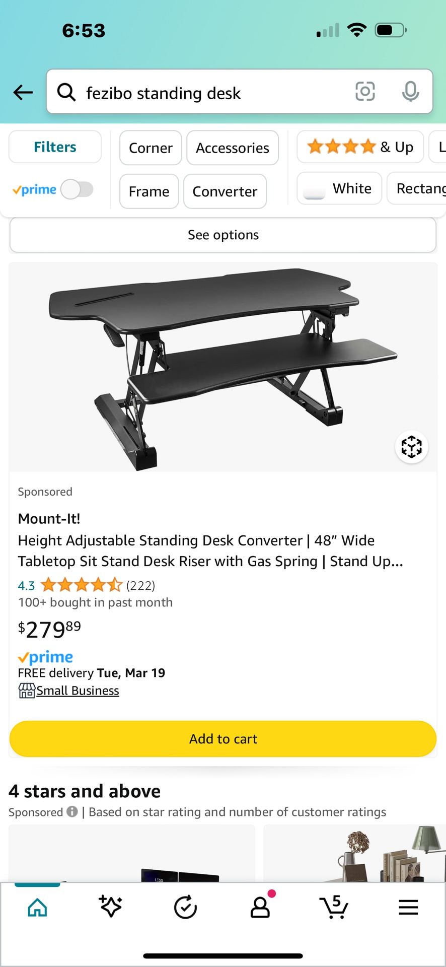 Adjustable Standing Desk