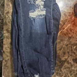 Judy Blue Distressed Skinny Fit Jeans 16w