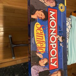 Seinfeld Monopoly Board Game Hasbro 2009 Collectors Edition