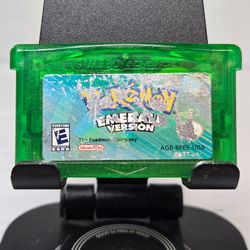 AUTHENTIC Pokémon Emerald for Nintendo Game Boy Advance