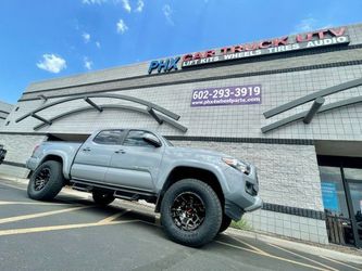 Toyota Tacoma Wheels Tires Leveling & Lift Kits Accessories intakes Side Stows Bed Covers Air-bag Kits Installations. (WE Finance)
