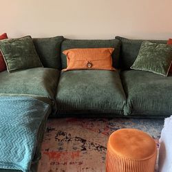 Couch With Ottoman