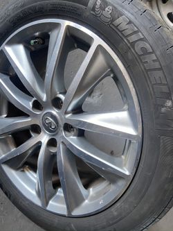 2015 Infiniti Q50 rims