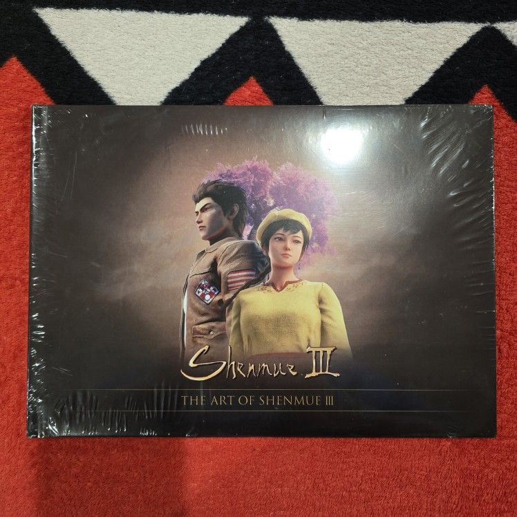 The Art of Shenmue III Hardcover Artbook Limited Kickstarter NEW SEALED