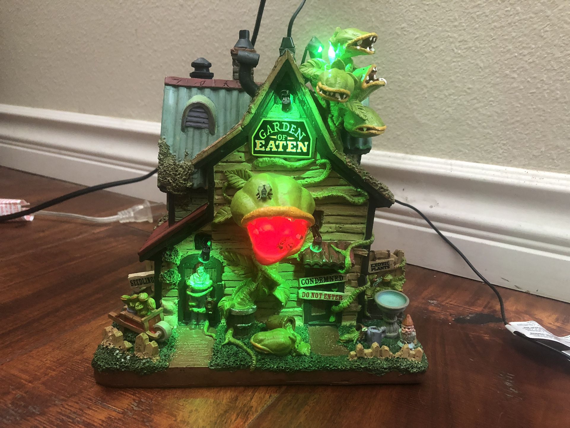 Lemax Spooky Town Garden of Eaten Nursery