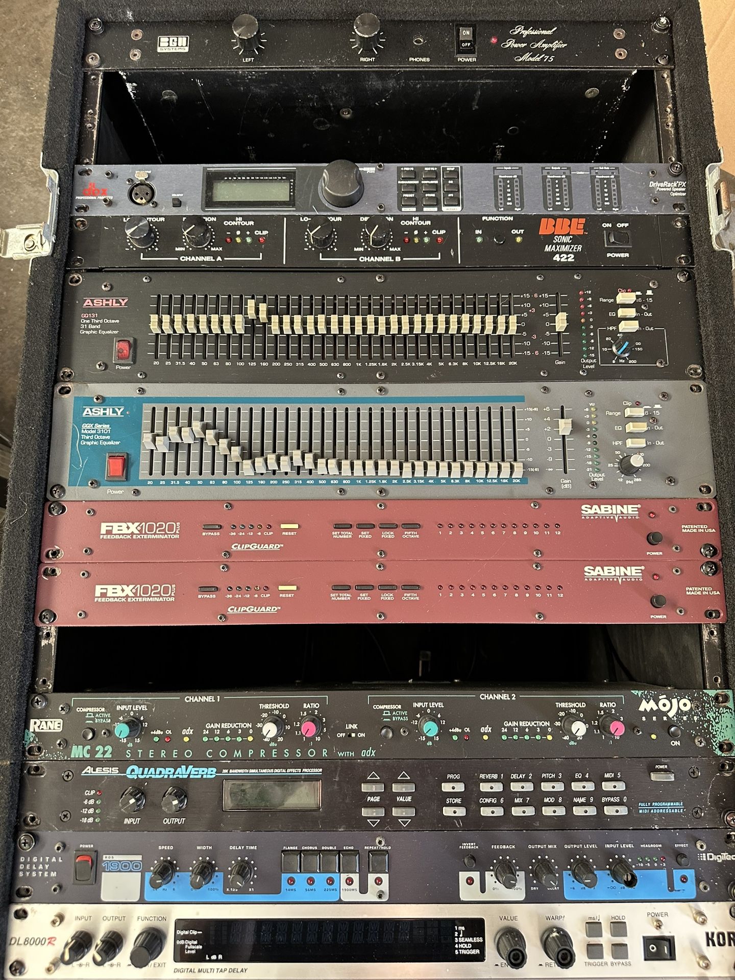 DBX Ashley Tascam Yamaha Lexicon BBE Rack Gear! for Sale in Long Beach ...