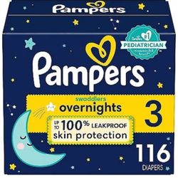 Pampers Swaddlers Overnight Protection