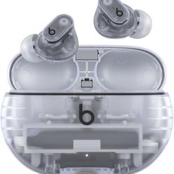 Beats Studio Buds + True Wireless Noise Cancelling Earbuds - Transparent