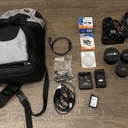 Nikon D40 Camera Bundle – Body, Lens, Zeikos Accessories – AS-IS