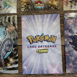 Pokemon Uncut Sheets And Database Sets 