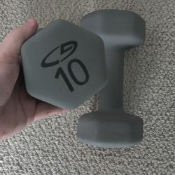 Set of 2: 10lb Hand Weights (Camp Gladiator Brand)