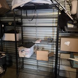 Multiple Black Racks 