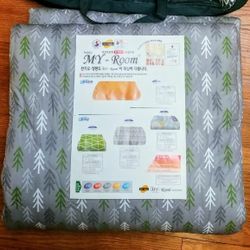 Electric Heating Mattress Pad,  W54"x72"L, Korea Made