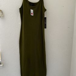 Green Dress Sz 2x