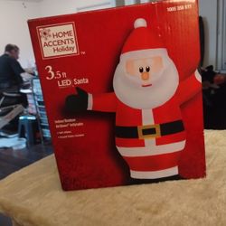 3.5ft Led Santa Inflatable 