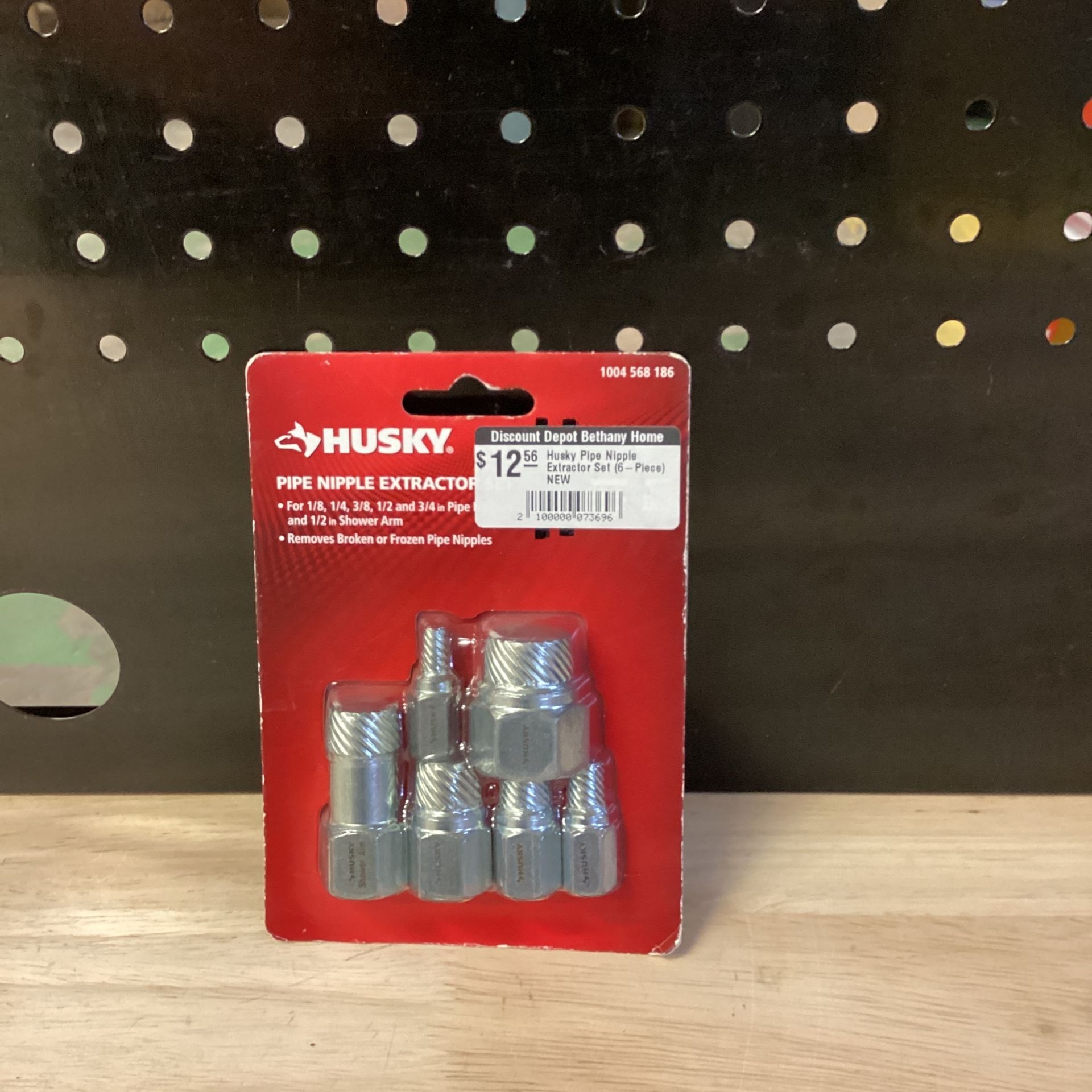 Husky Pipe Nipple Extractor Set (6-Piece)