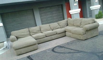 Like New XXL Feather Down Sectional Couch Free Local Delivery
