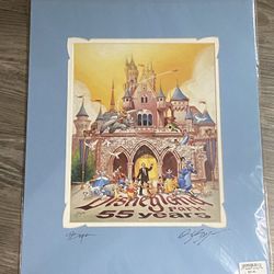 RARE! Authentic Disney Artwork I