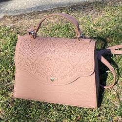 Blush Cross Body Bag with Handle Kohls Purse