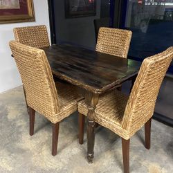 Dining Table And 4 Chairs 