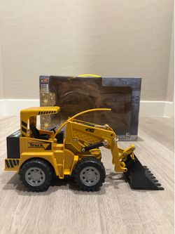Loader Construction Vehicle Radio Control Truck Toy，Yellow