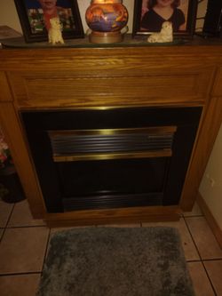 Fire place mantel