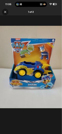 PAW Patrol Mighty Pups Charged Up Chase Deluxe Vehicle