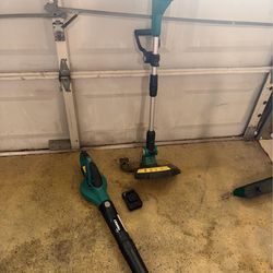Weed Waker and leaf blower