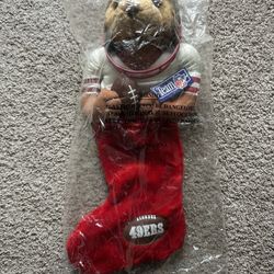 49ers Vintage San Francisco 49’ers Christmas Stocking