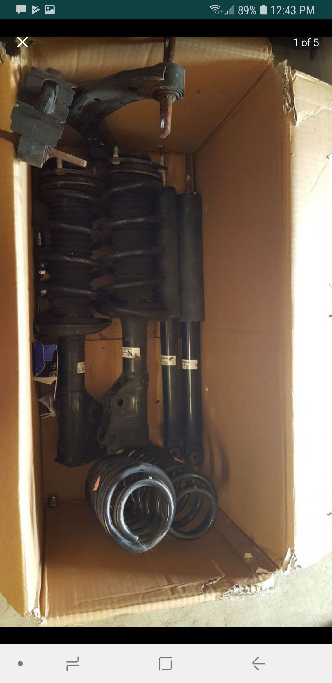 HONDA CIVIC SI OEM SUSPENSION