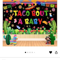 Taco Bout A Baby Shower decor 