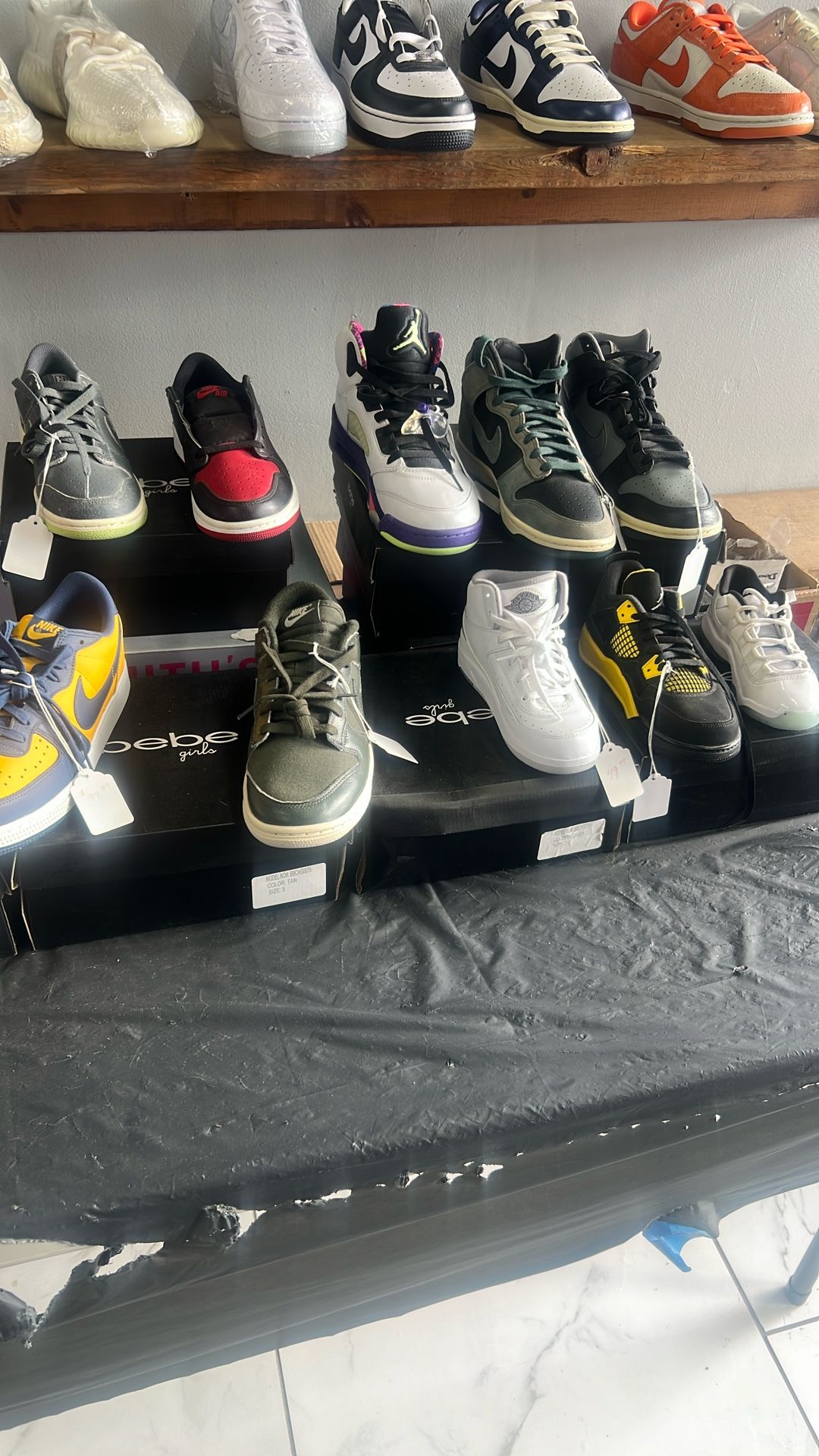 We Have A Clearance Sale On All Kids Sneakers $20-up 