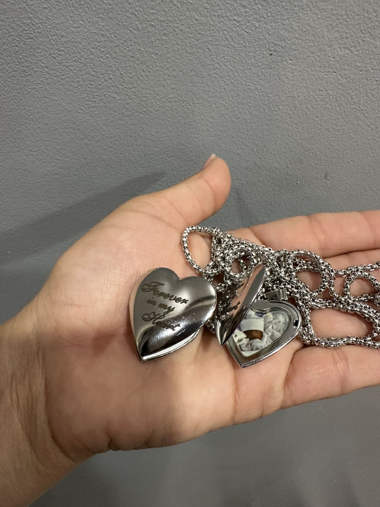 Forever in My Heart Locket Necklace