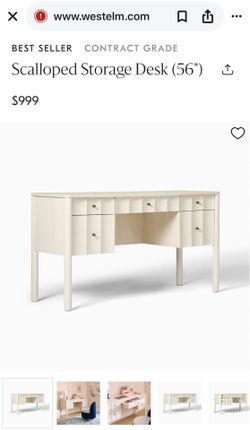 West Elm Makeup Vanity Dresser Desk