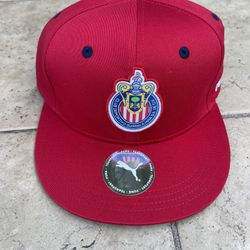 PUMA CHIVAS AUTHENTIC HAT SNAPBACK NEW 