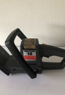 Craftsman 18”Hedge Trimmer Electric. Very good power